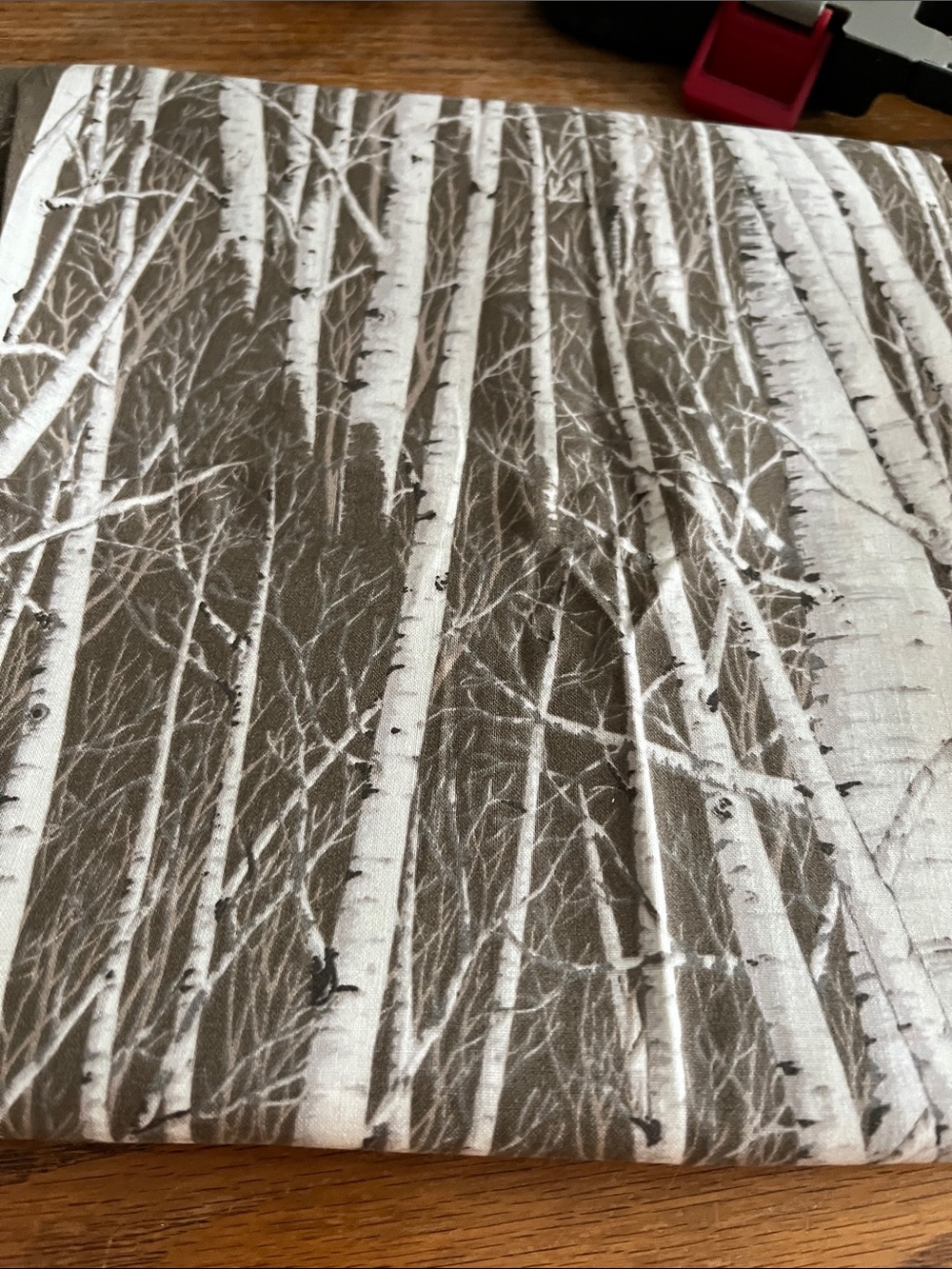 Birch tree fabric